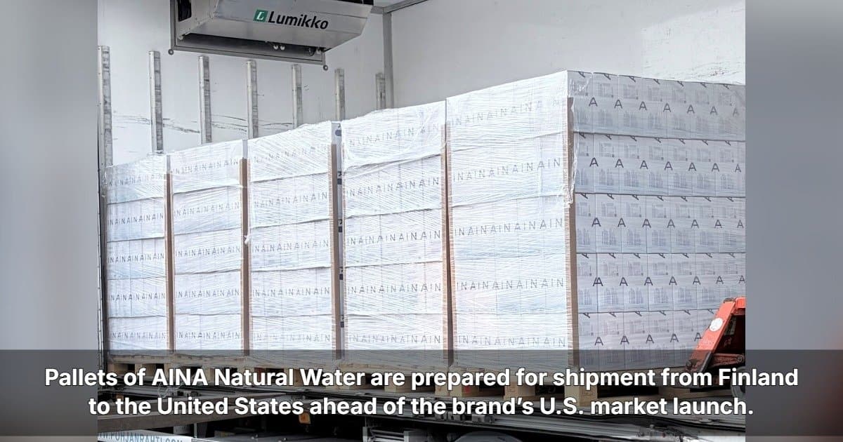 NWB Finland Oy präsentiert AINA Natural Water auf der ECRM 2026 und bietet Einzelhändlern eine nachhaltige Verpackungsalternative