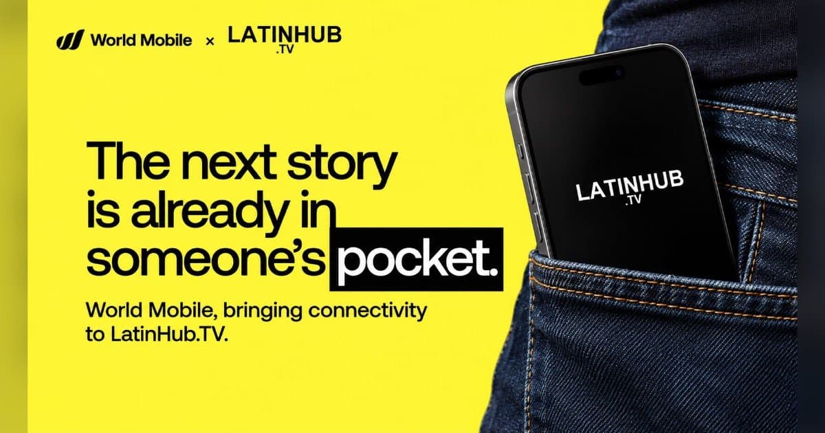 Latinhub.TV und World Mobile Group schließen Partnerschaft, um hispanische Einzelhändler mit dezentralem Funknetz zu verbinden