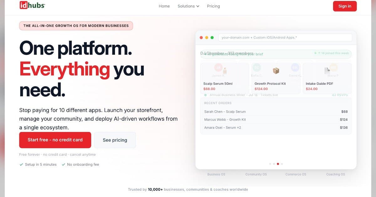 idhubs fordert das Software-Integrationsmodell heraus und startet ein einheitliches Betriebssystem für das KI-Zeitalter
